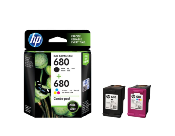 HP 680 X4E78AA Black & Tricolor Ink